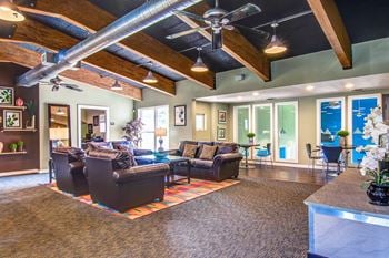 Clubhouse lobby